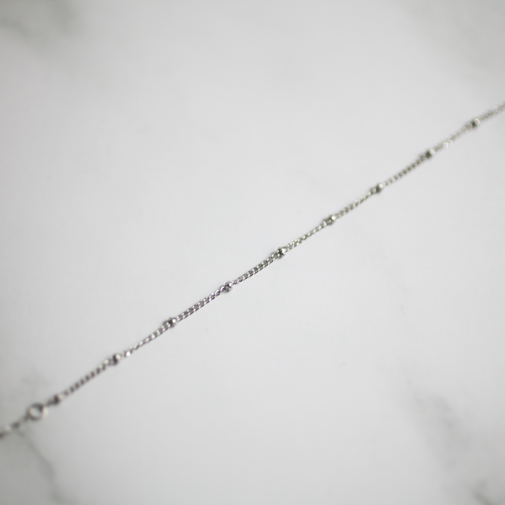 Accent chain bracelet 109 Silver