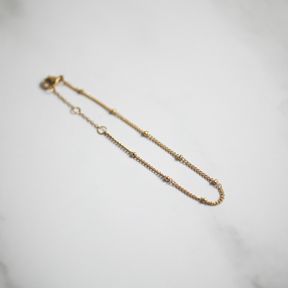 Accent chain bracelet 109 Gold
