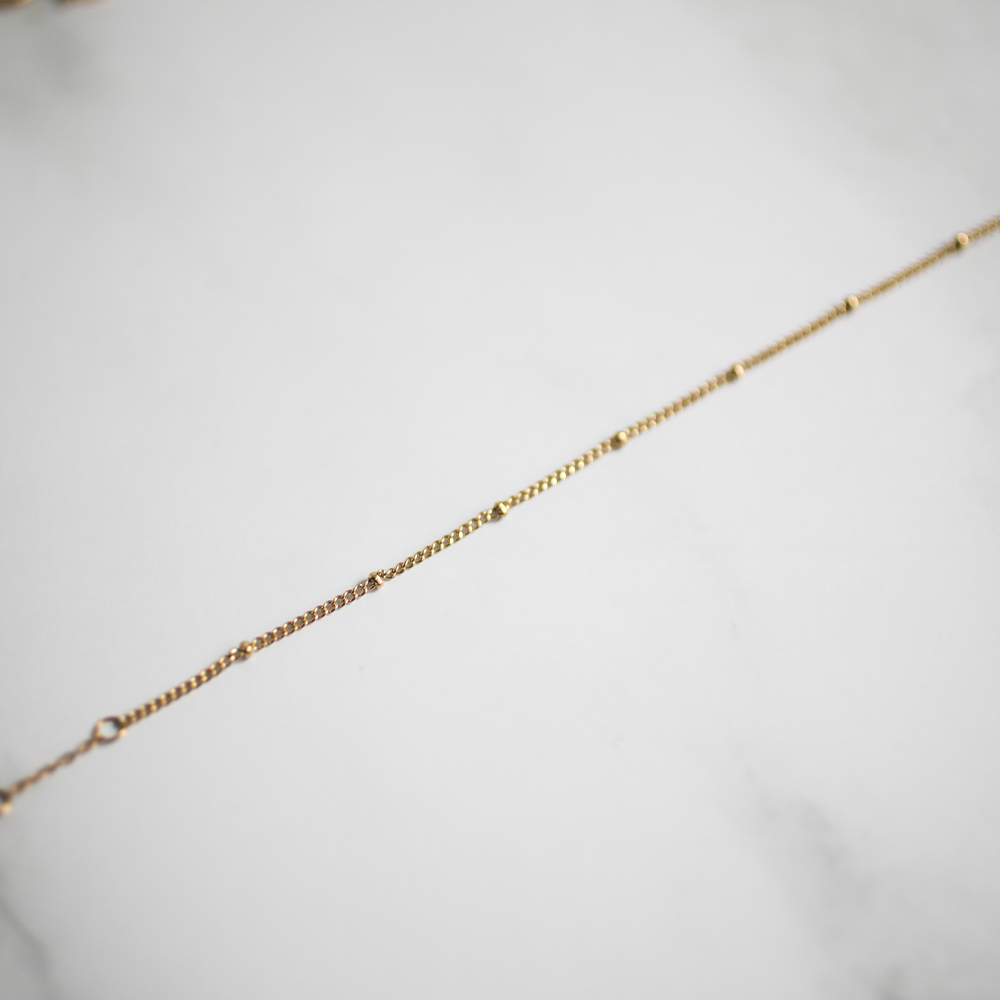 Accent chain bracelet 109 Gold