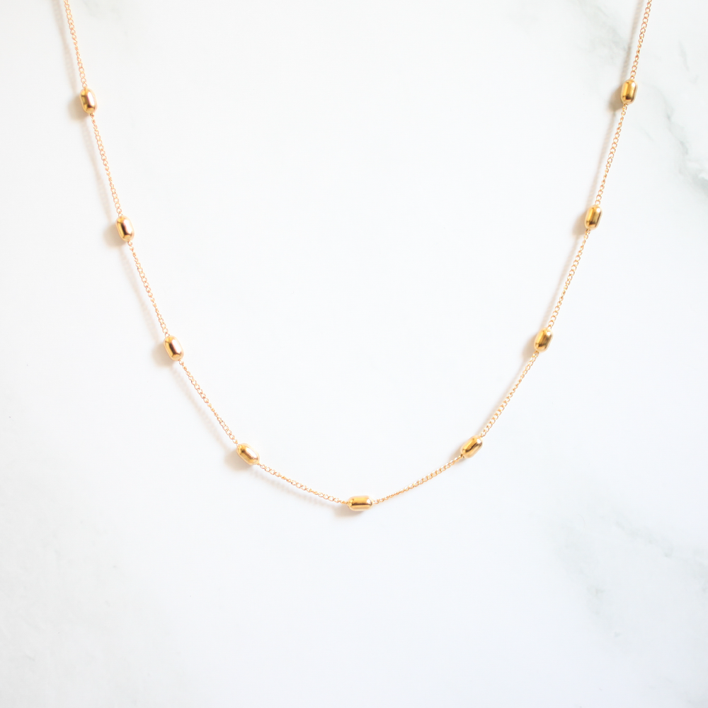 Bead necklace 051