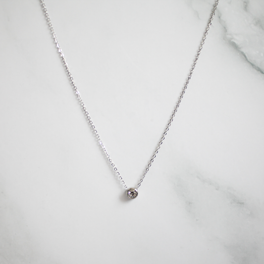 Grain necklace 138 Silver