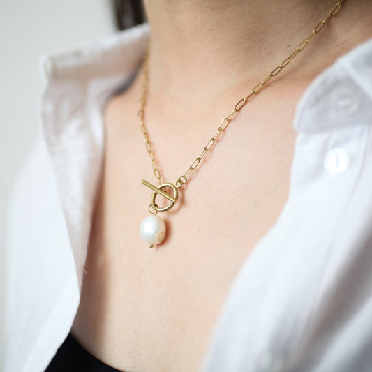 Lune necklace 005 Gold