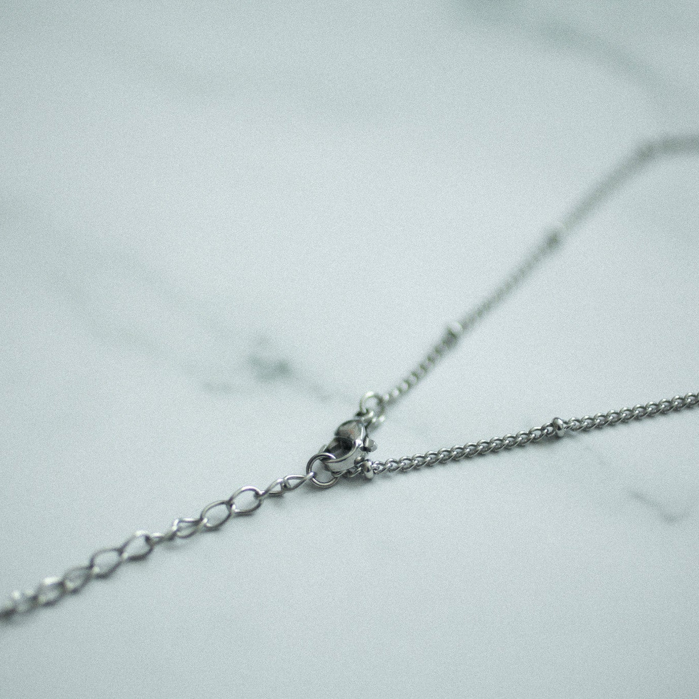 Dew pearl necklace 193 Silver
