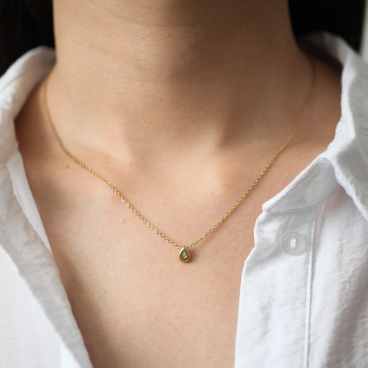 Solo Grain Necklace 055 Gold