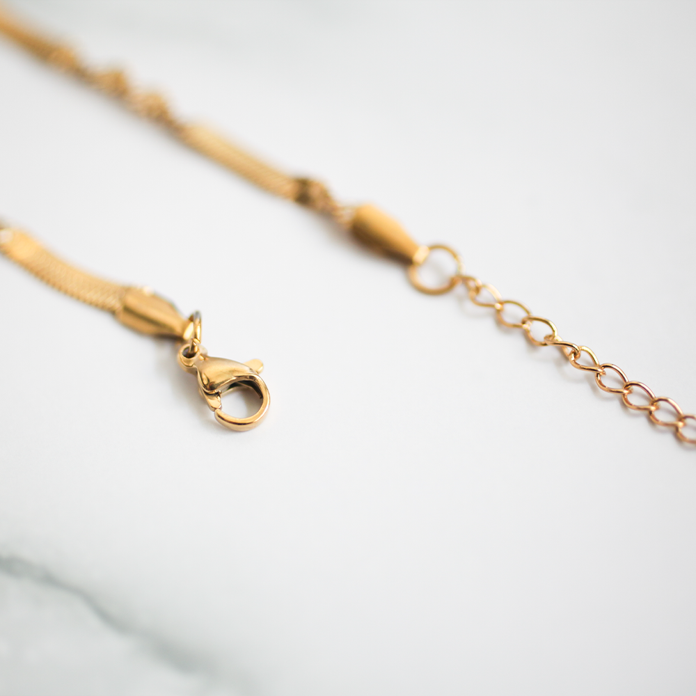 Twist chain necklace 034