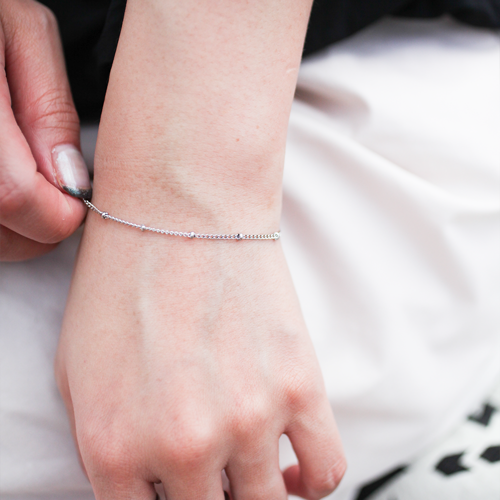 Accent chain bracelet 109 Silver