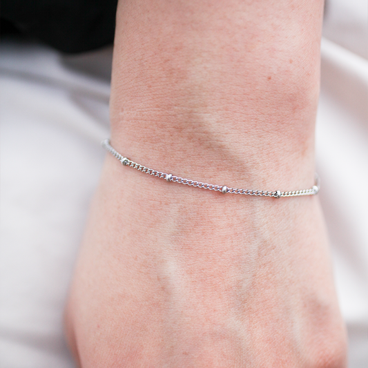 Accent chain bracelet 109 Silver