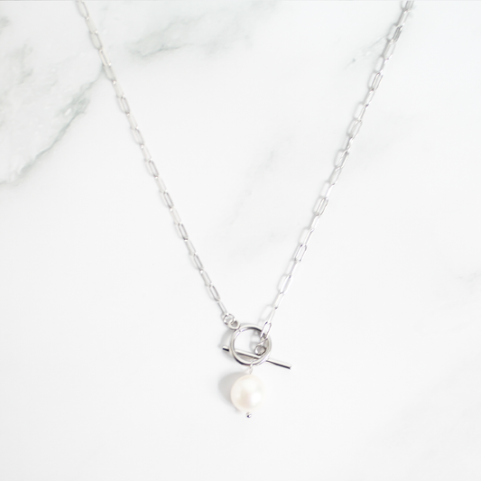 Lune necklace 005 Silver