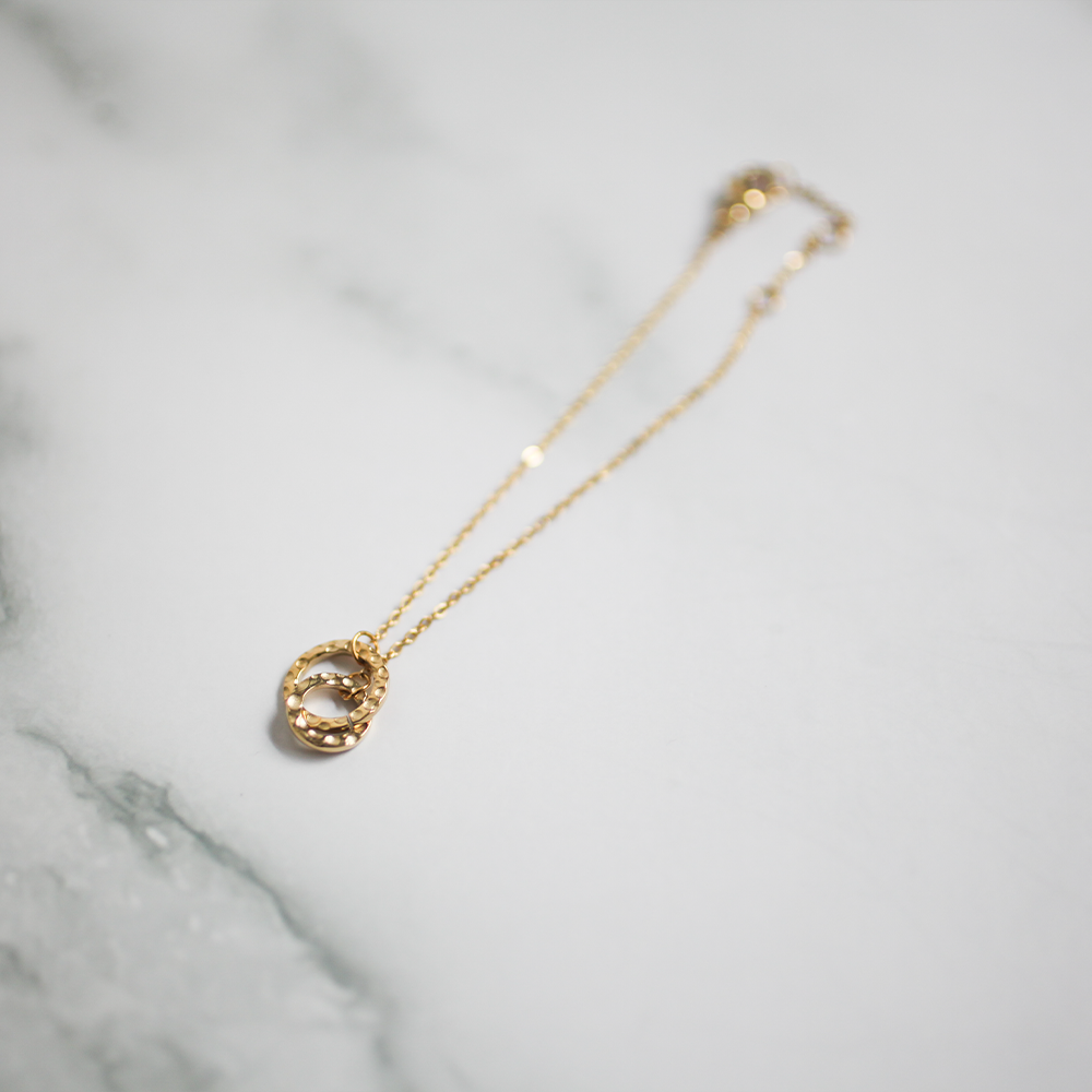 Linked circle bracelet 159 Gold