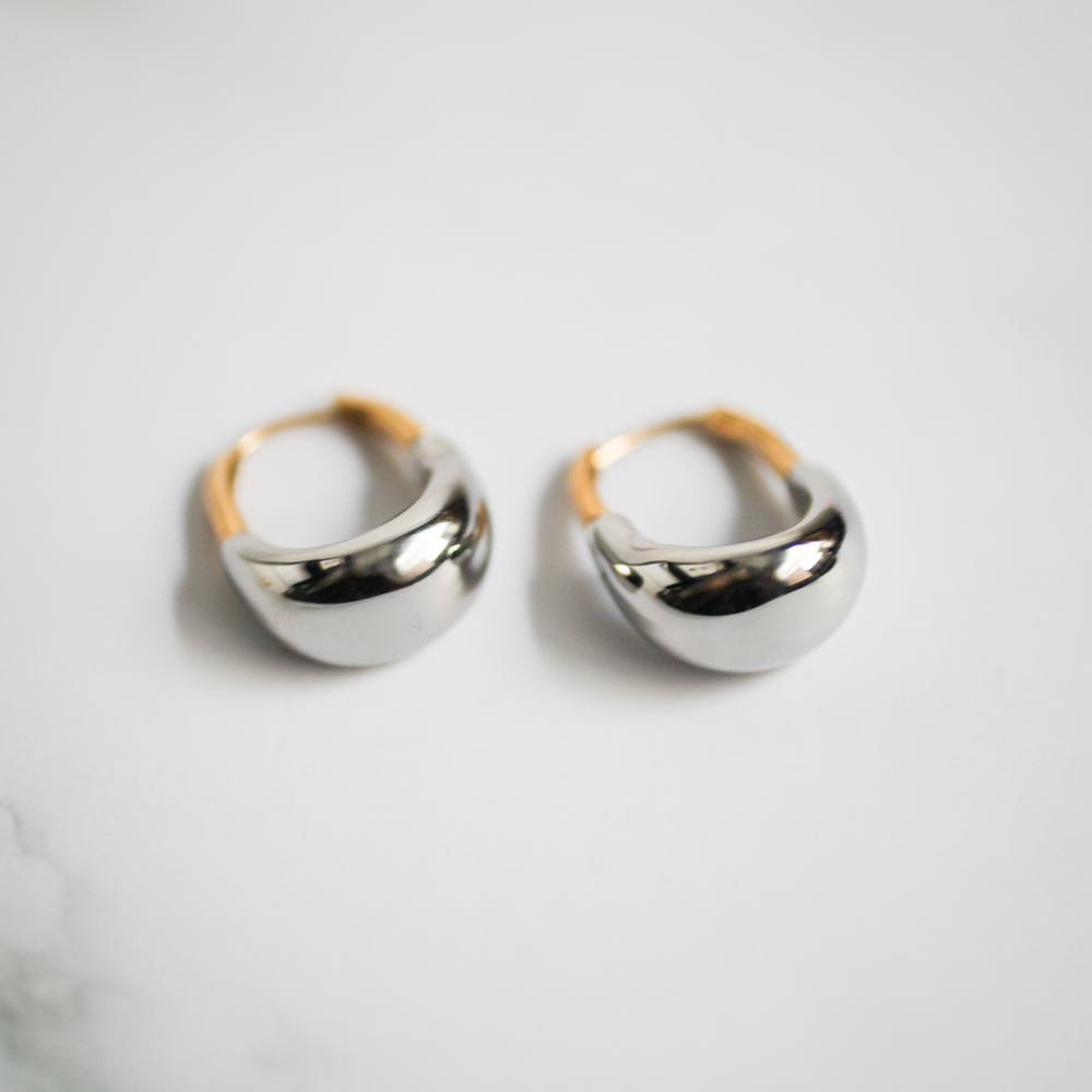 Combi dome pierce 144 GoldSilver