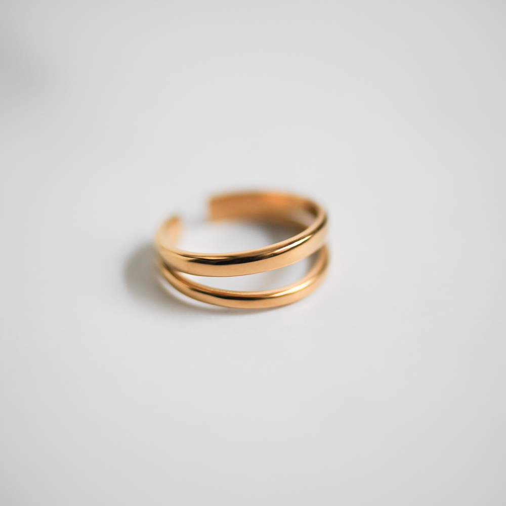 Open band ring 129 Gold