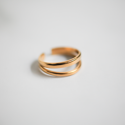 Open band ring 129 Gold