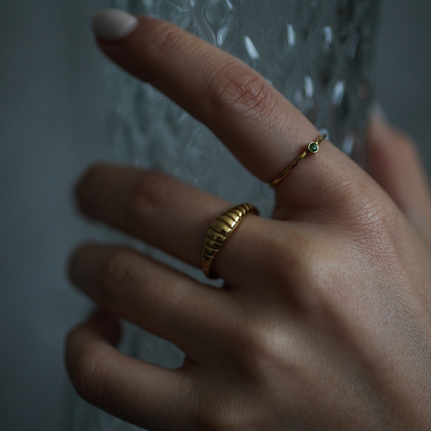 Ripple ring 062 Gold