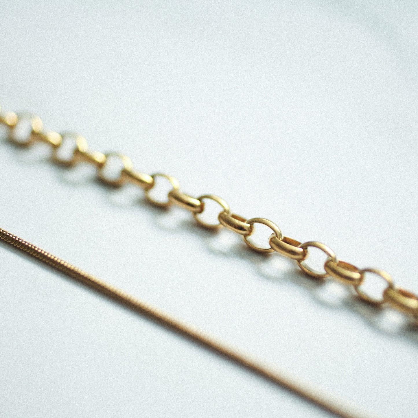 Regal drop necklace 190 Gold