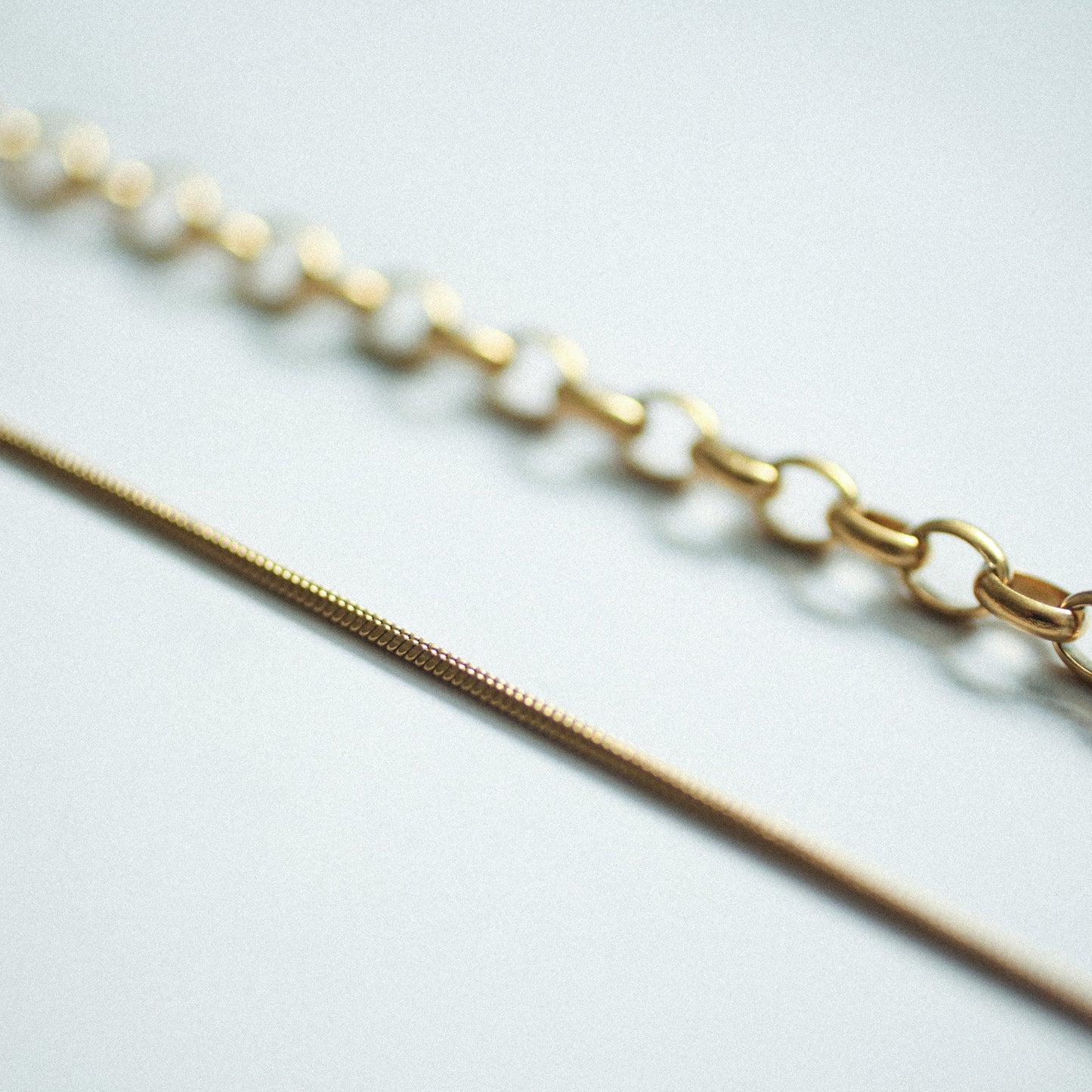 Regal drop necklace 190 Gold