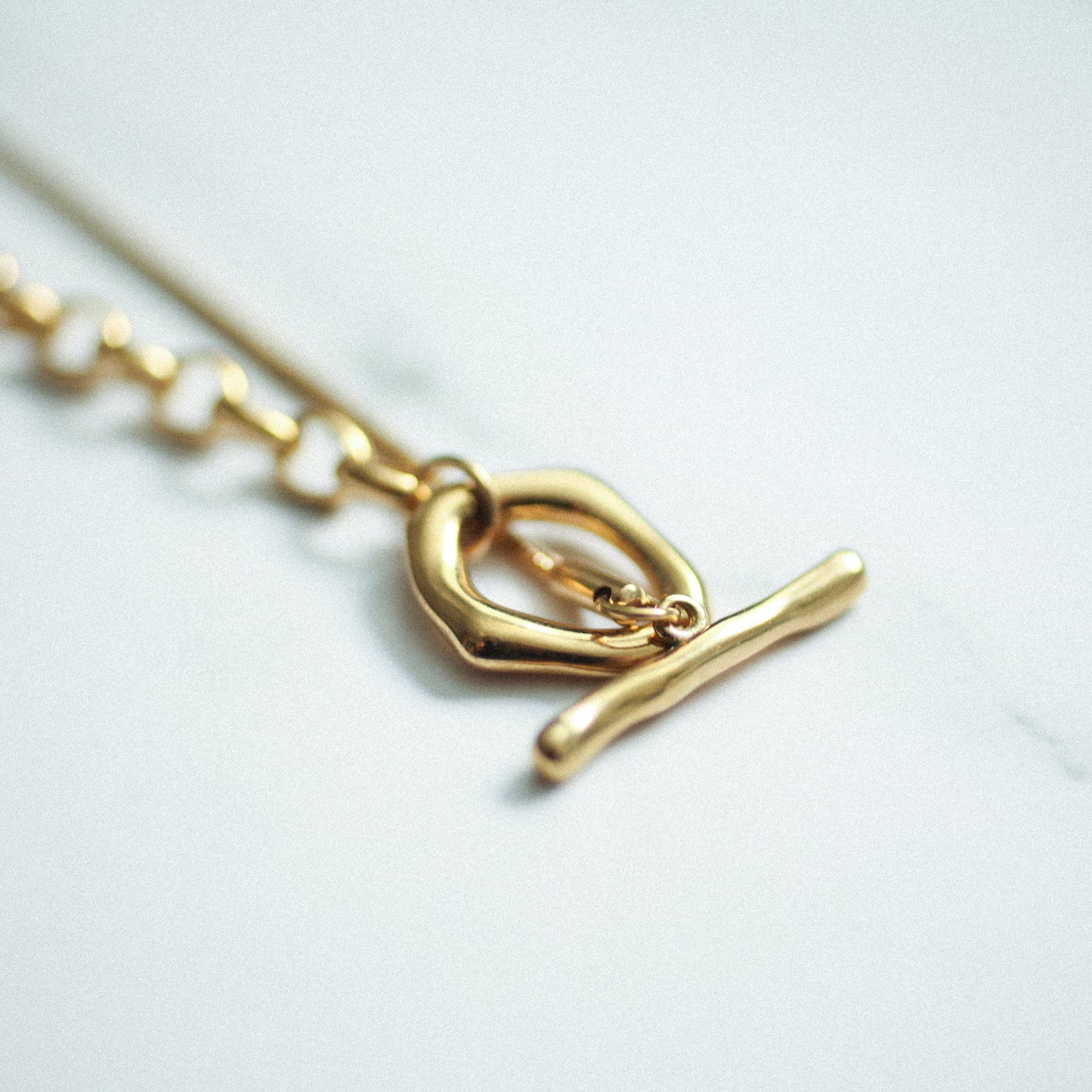 Regal drop necklace 190 Gold