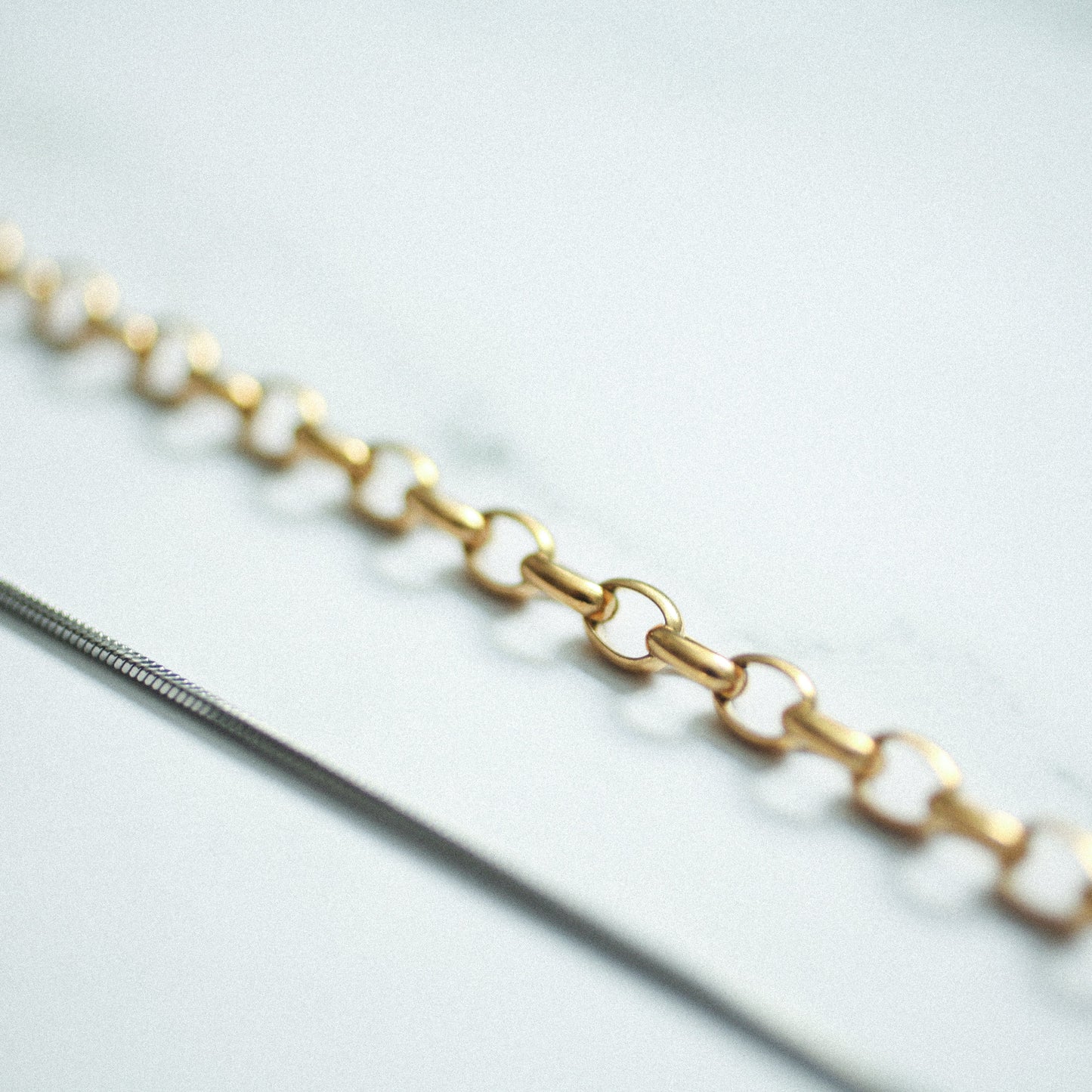 Regal drop necklace 190 Combi