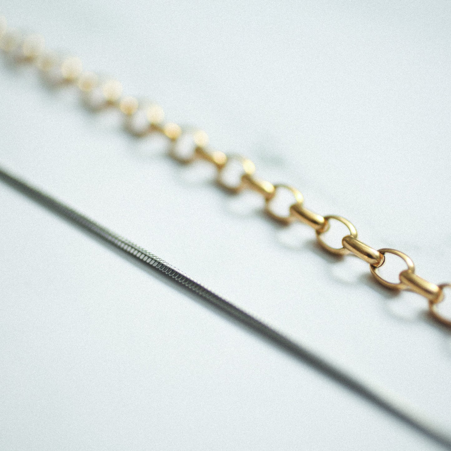 Regal drop necklace 190 Combi