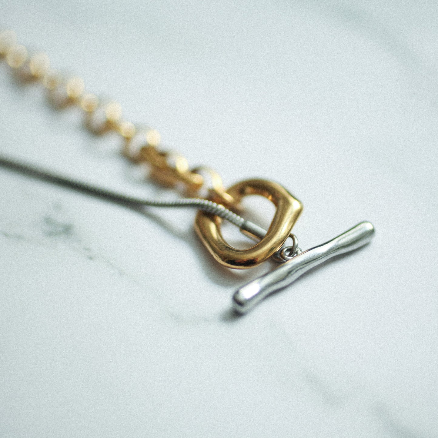 Regal drop necklace 190 Combi