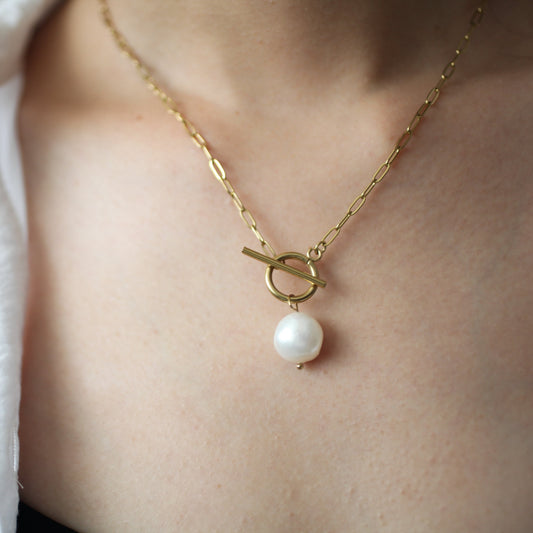 Lune necklace 005 Gold