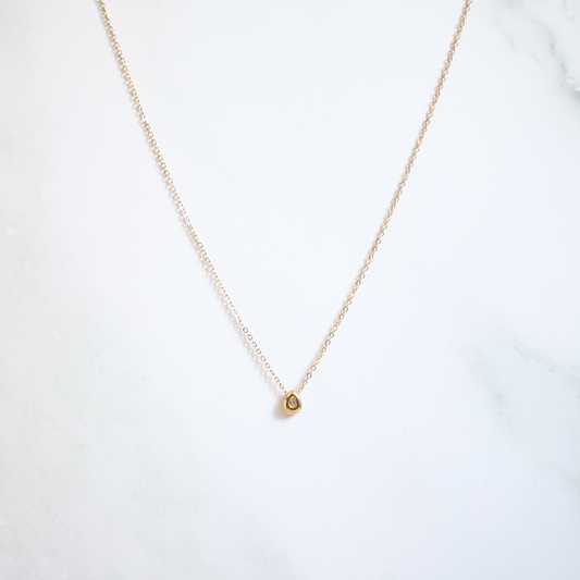 Solo Grain Necklace 055 Gold