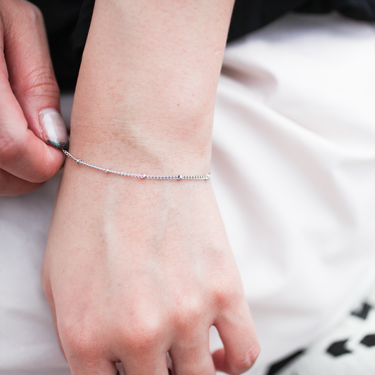 Accent chain bracelet 109 Silver