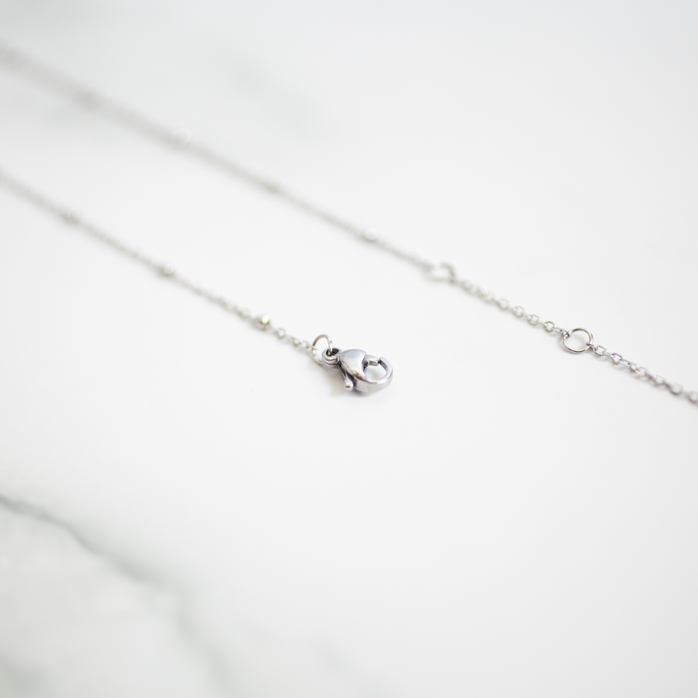 Link Necklace 033 Silver
