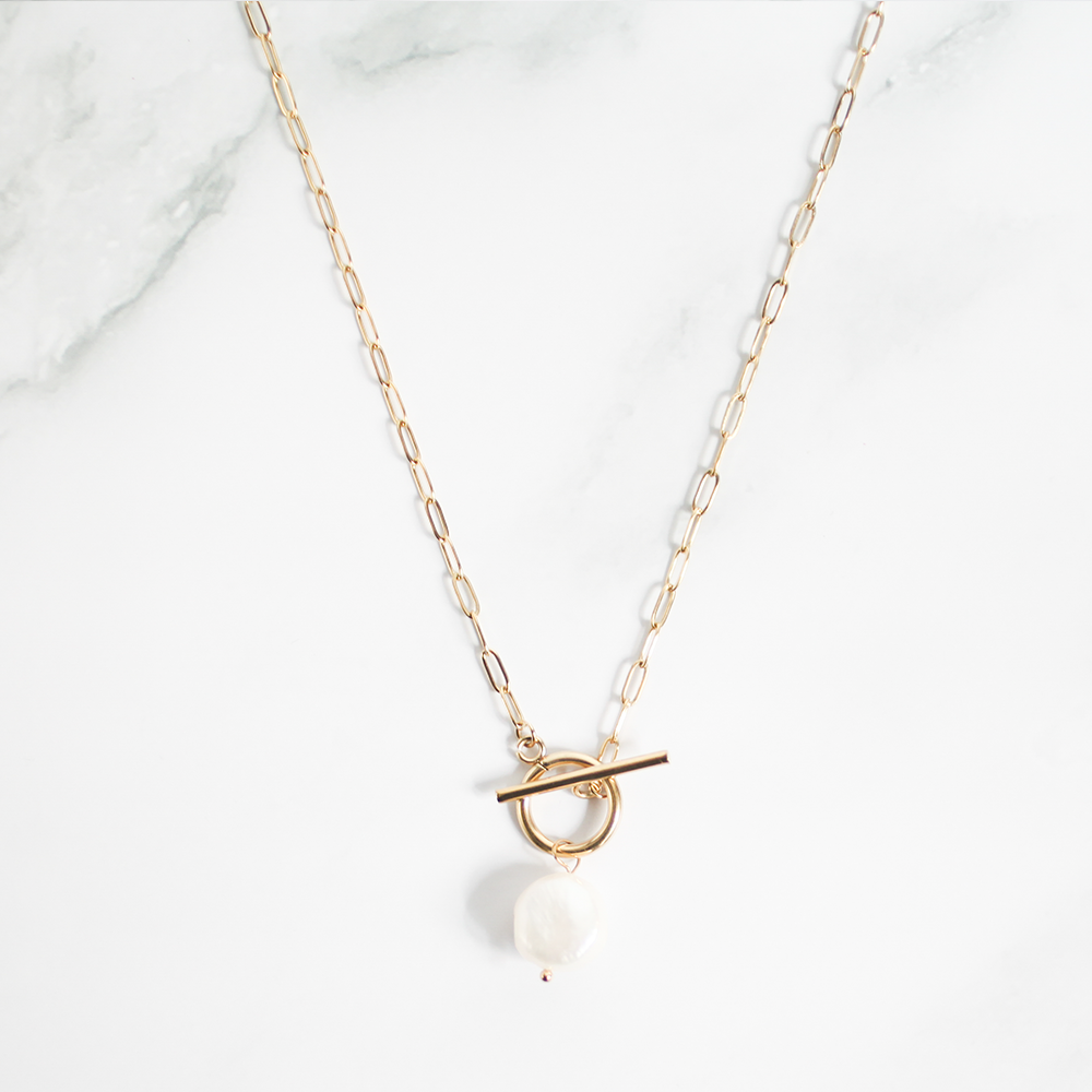 Lune necklace 005 Gold