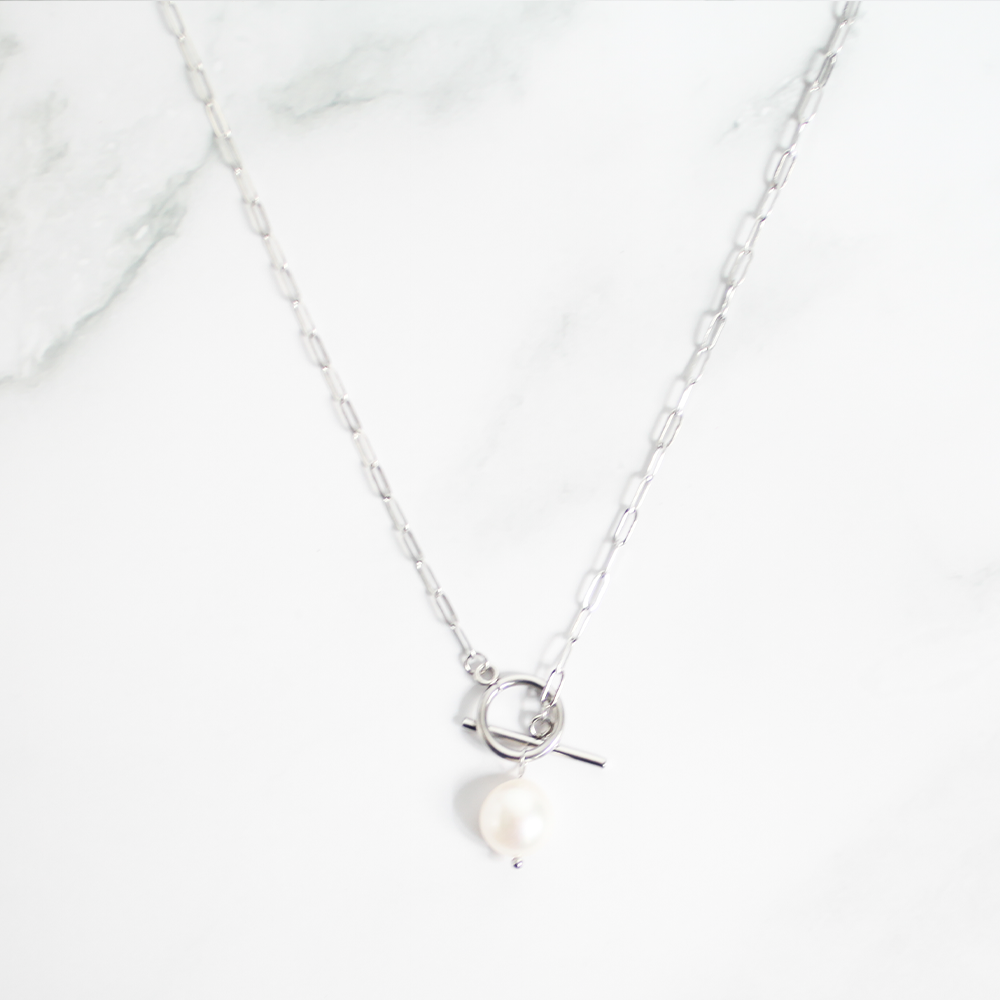 Lune necklace 005 Silver